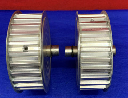 Lot of 2 T10/27 Precision Timing Belt Pulley