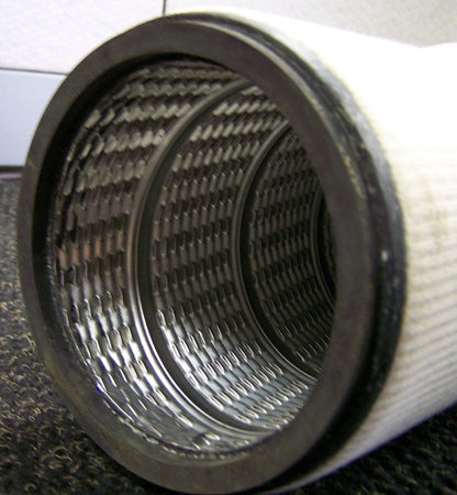 PEERLESS MFG CO. 31-042-006 MPI FILTER BRANDSTOF INCLUSIEF METALEN UITEINDE 51/2" OD 36" L