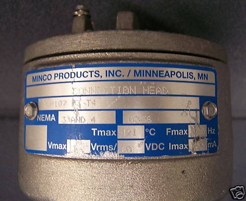 MINCO HAZ LOC RTD THERMALWELL MAX TEMP 121 DEGREE C