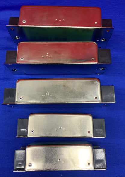 Lot of 5 - Lambda Noise Filters: (2)MXB-1210-33 (2)MXB-1220-33 (1)MXB-1230-33