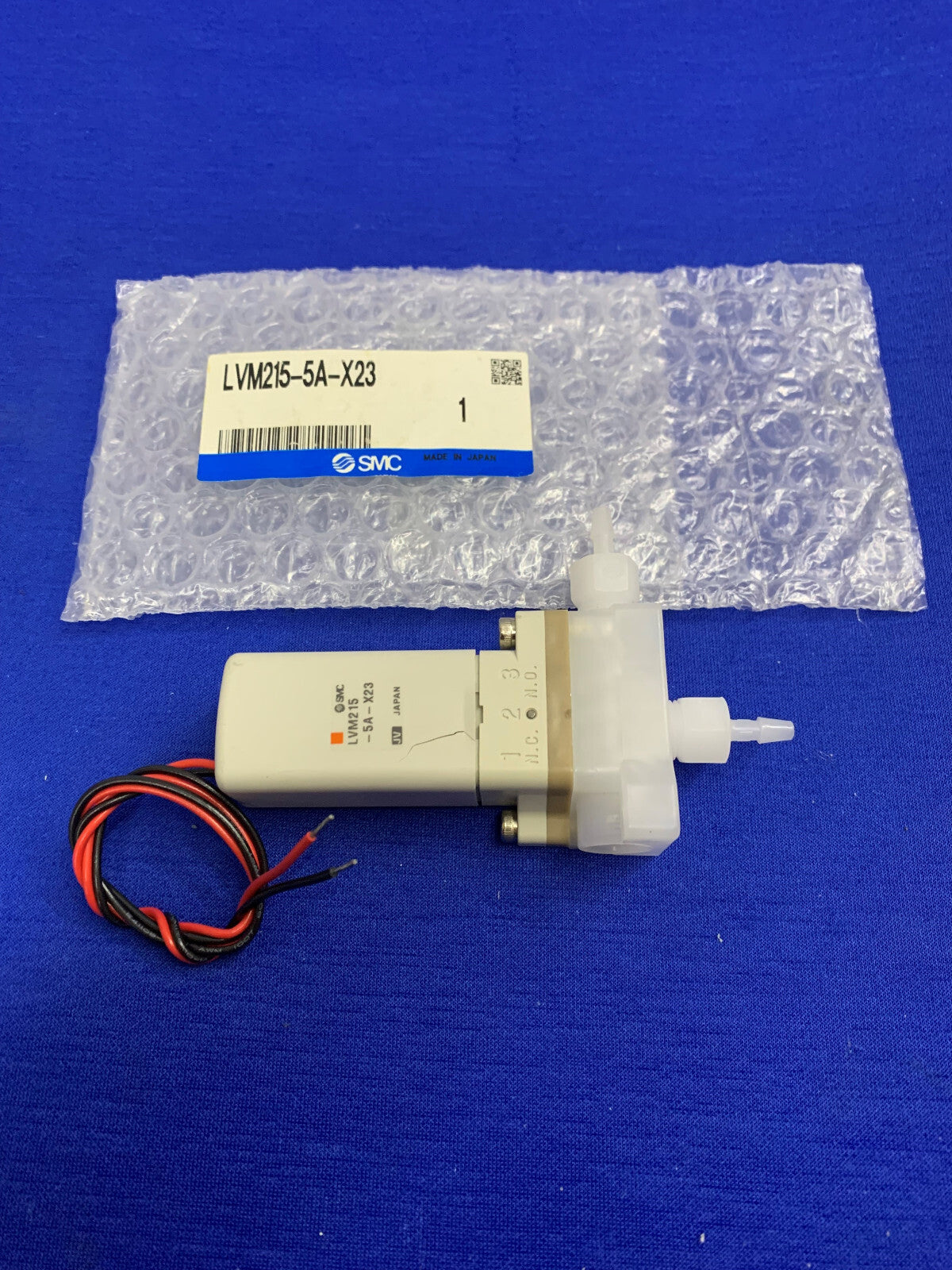 SMC LVM215-5Z-X23 SOLENOID VALVE