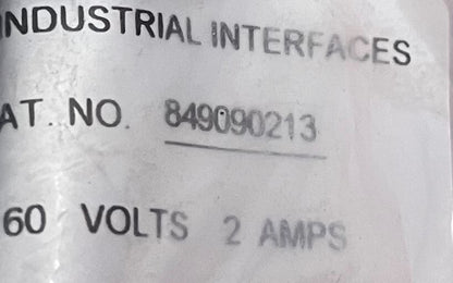 INDUSTRIELLES SCHNITTSTELLENKABEL CCB 849090213 TEIL #185-0099 2 Ampere 60V