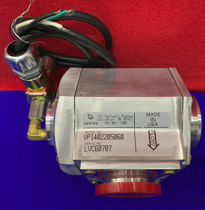 VARIAN  VACUUM ISOLATION PUMP VALVE VPI402205060