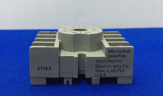 DAYTON 5X852-M RELAY SOCKET