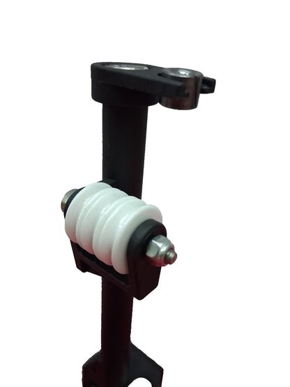 MMBT Precision Carrier for Fine Wire Braiders – Ceramic Rollers with Bearings