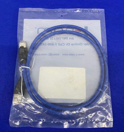 L-COM ™ TRD855SCRBL-3 GESCHIRMTES CAT 5E EIA568 PATCHKABEL