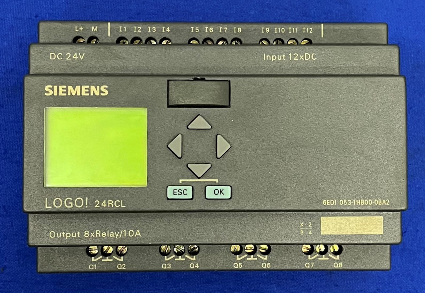LOGO SIEMENS 24RCL 6ED1 053-1HB00-0BA2 e 6EP1331-1SH01