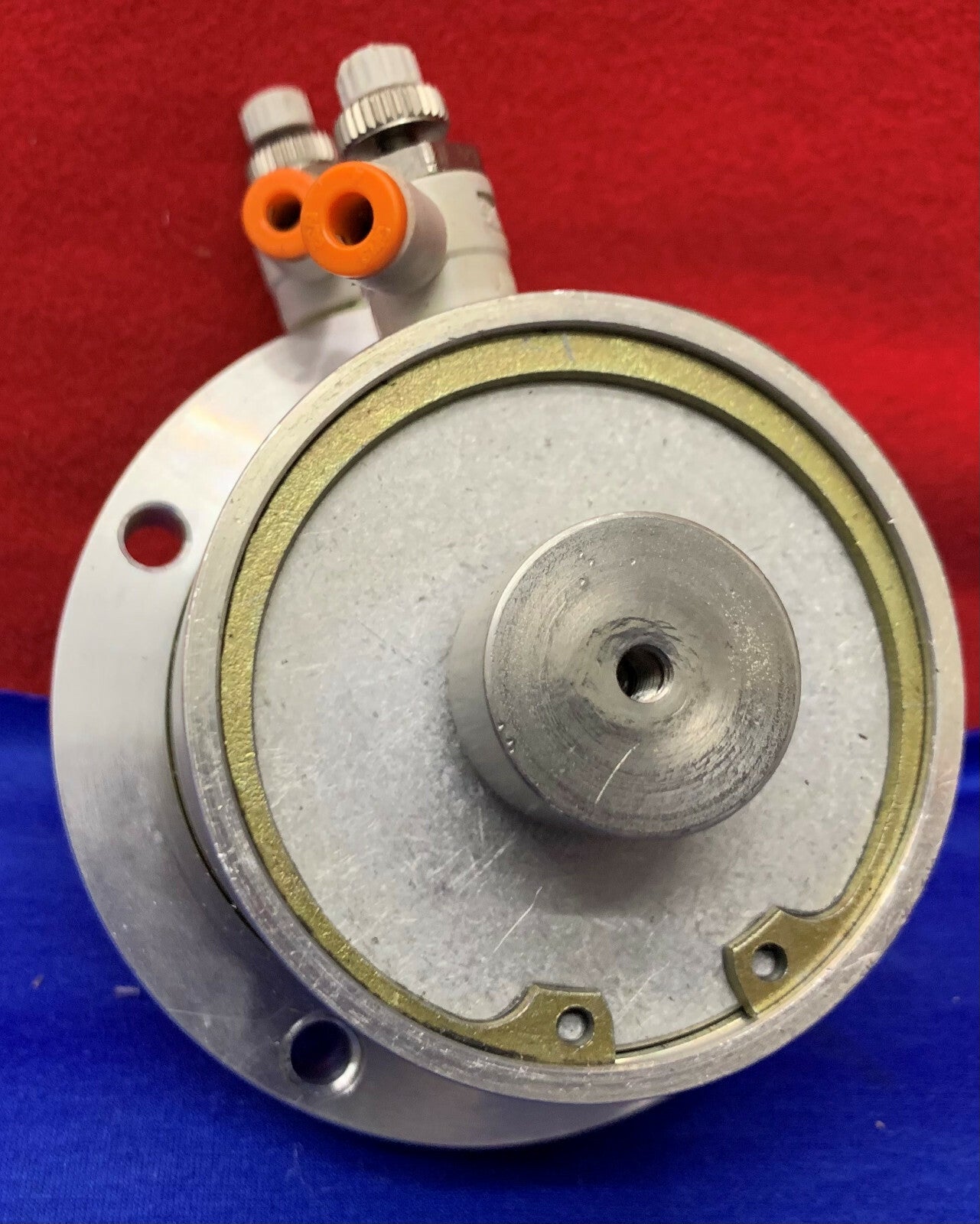 Mead Fluid Dynamics Pneumatic Cylinder SS-250X1-FB w/SMC AS2201F