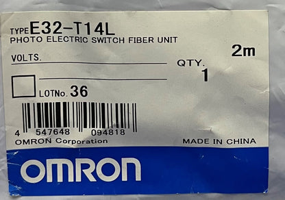 OMRON E32-T14L PHOTOELECTRIC SWITCH FIBER SENSOR UNIT
