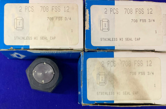 IMPERIAL EASTMAN 708 FSS 12 / 708 FSS 3/4 STAINLESS HI-SEAL CAPS