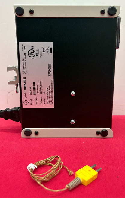 DIGI-SENSE ®  TC5000 SINGLE ZONE TEMPERATURE CONTROLLER 36225-62 TYPE K BENCHTOP