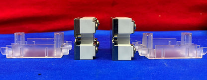 1 LOT QTY OF 2 - IDEC RSSDN-10A SOLID STATE RELAY W/COVER