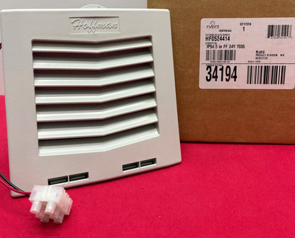 HOFFMAN nVent HF0524414 SIDE MOUNT FILTER ENCLOSURE COOLING FAN 24VDC