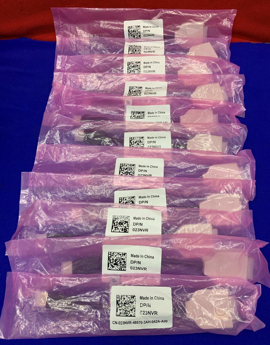 Lot of 11  DP/N 023NVR Cables