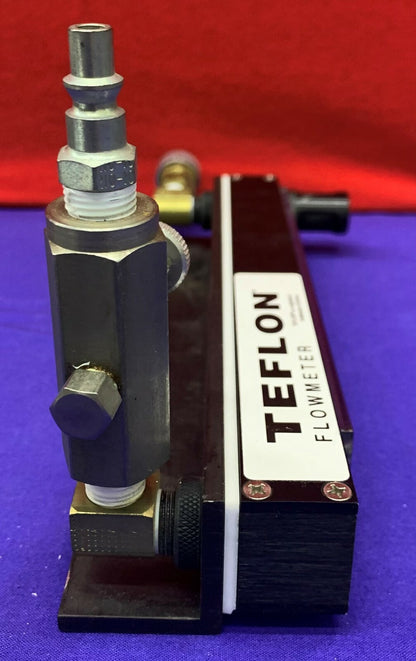 Teflon / Cole Parmer Valved Flowmeter TMR1-010457