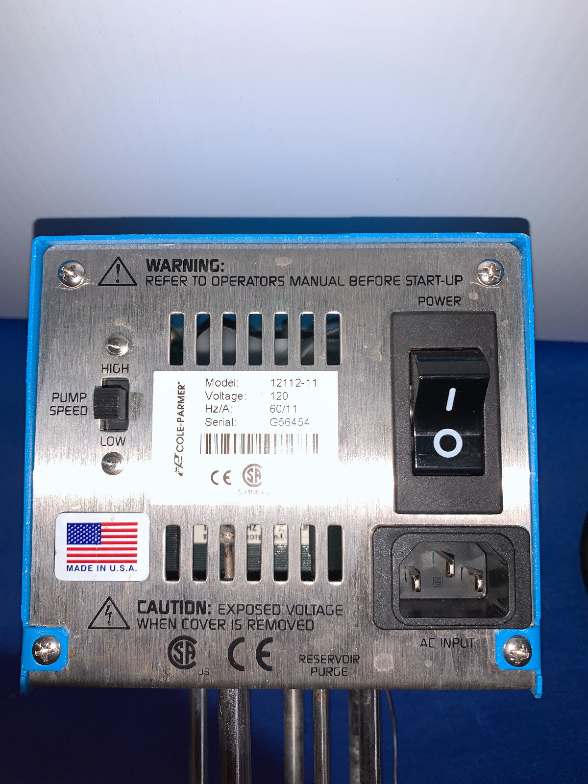 COLE-PARMER  12112-11  CIRCULATING HEATER  POLYSTAT TEMPERATURE CONTROLLER