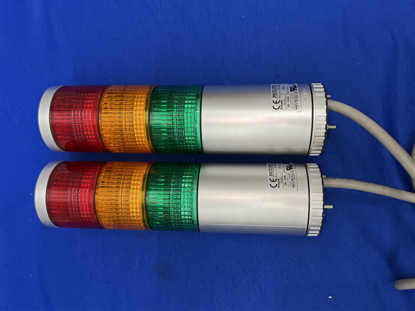 PATLITE® LME-_02UW SIGNAAL TOREN STAPELBARE LICHTSIGNAAL ROOD/GEEL/GROEN 1 LOT HOEVEELHEID 2