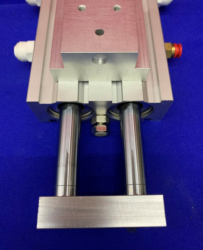 SMC CXSM32-50 Dual Rod Guided Cylinder with SMC D-Z76 Sensors