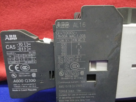 ALLEN-BRADLEY / ABB / ALLEN BRADLEY AL16 CONTACTOR