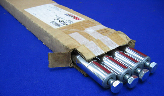 EAGLE P18-C STATIONARY POST CHROME POLES 18" 1 CARTON/BOX OF 4pk FOR METAL SHELF