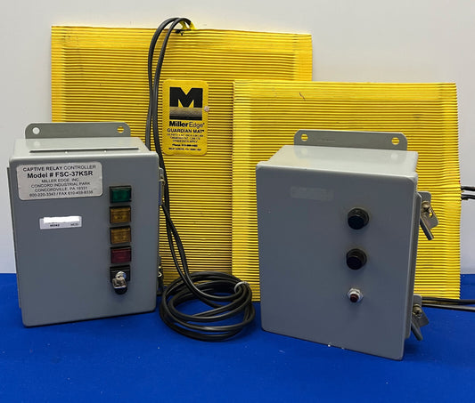 MILLER EDGE CAPTIVE RELAY CONTROLLER FSC-37KSR/FSC-37  & FS-27A & MATS FOR PARTS