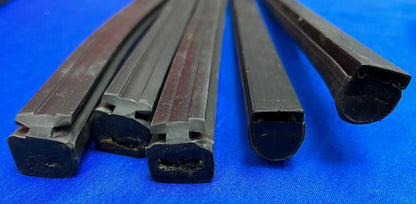 PARTS/REPAIR    MILLER QTY 5 - 2' SIDE SAFETY SENSING EDGE & QTY 4 - BRACKETS