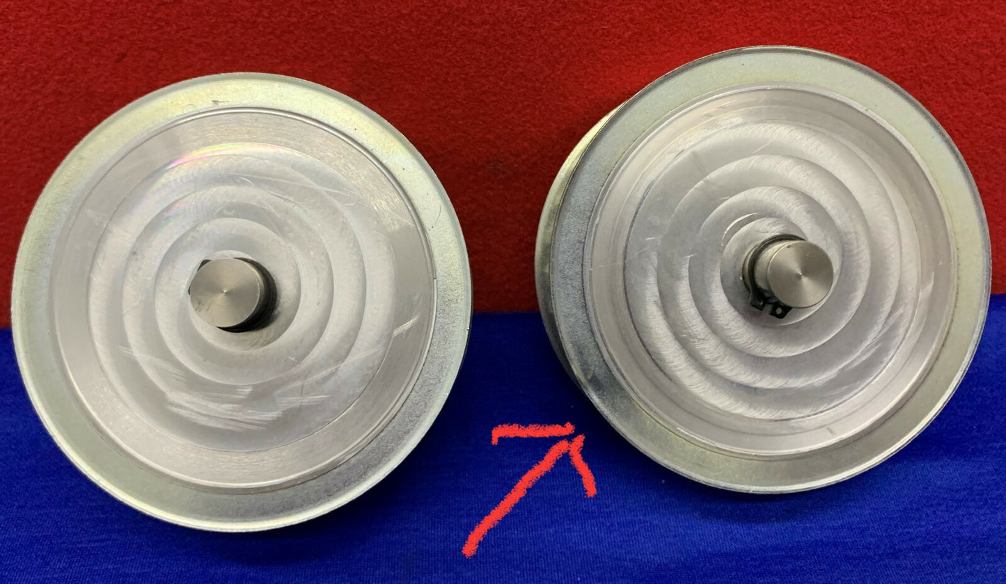 Lot of 2 T10/27 Precision Timing Belt Pulley