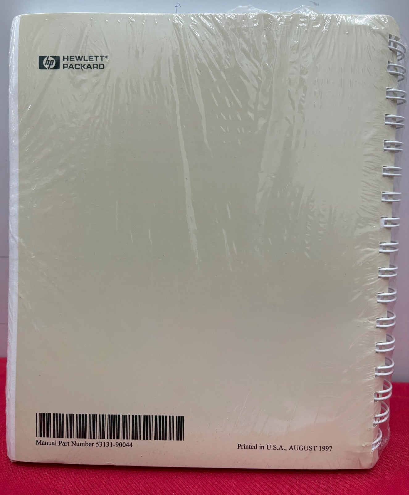AGILENT HP 53131A/132A 225 MHz UNIVERSAL COUNTER PROGRAMMING GUIDE 53131-90044