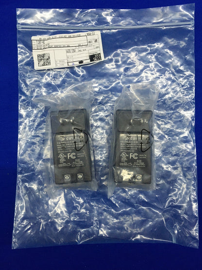 LOT OF 2 CUI INC / DIGI-KEY SWI24-24-N-SC / T1287-ND AC/DC MOUNT ADAPTER 24V 24W