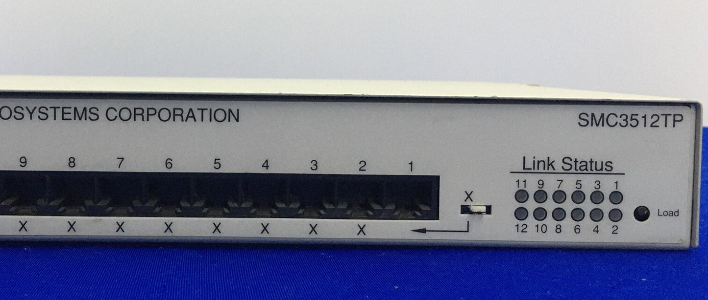 SMC ® ELITE 3512TP SMC3512TPI SMC35121TP 10BASE-T CONCENTRATOR 12 PORT