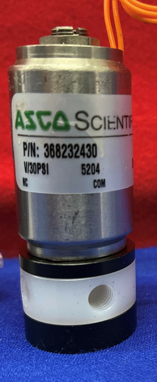 1 ロット数量 3 - ASCO ソレノイド バルブ 368232430