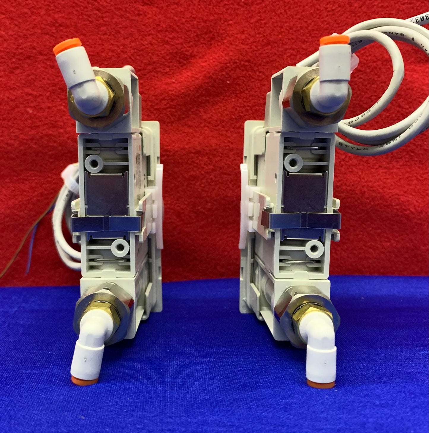 1 Lot Qty of 2 - SMC Digital Flow Switch PFM750S-N01L-E  FLOW RATE 1-50L