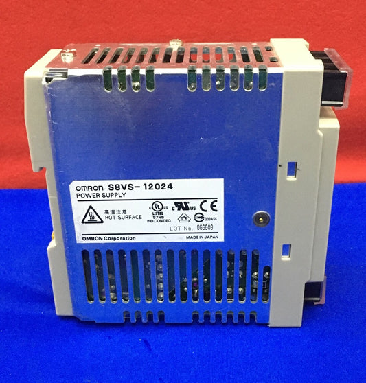 OMRON S8VS-12024 POWER SUPPLY 24 Volt DC output 120V AC in
