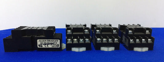 1 LOT QTY OF 4 - Allen-Bradley AB 700HN1228B / 700HN1228B SER B RELAY SOCKET