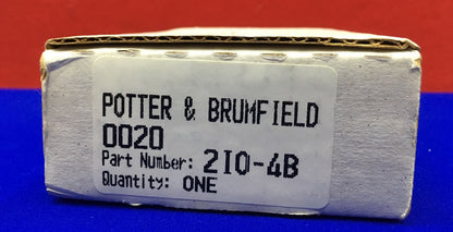 POTTER & BRUMFIELD 2I0-4B / 2I04B I/O MODULE RACK 4 CHANNEL