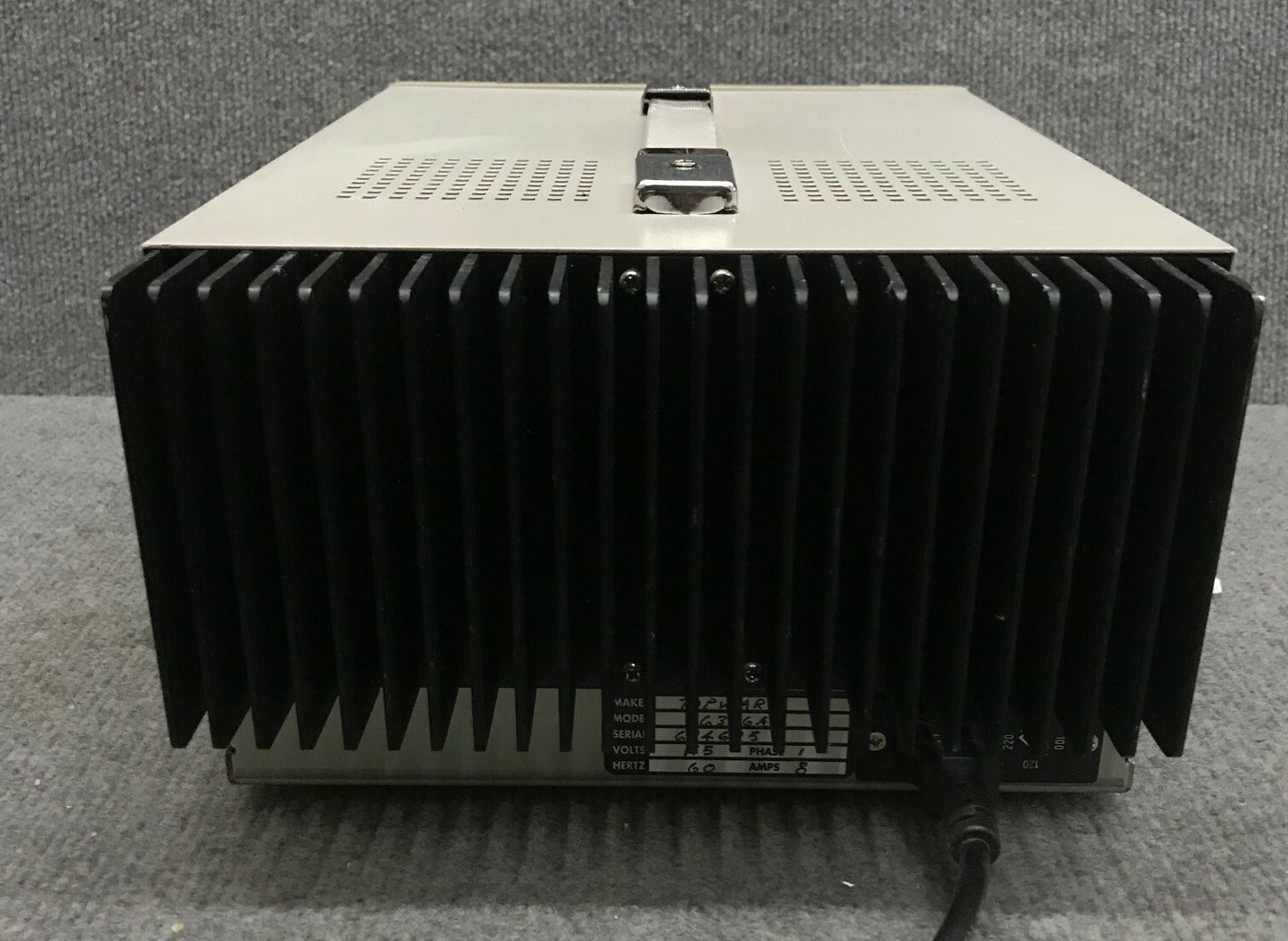 TOPWARD 6306A DC 6 AMP DUAL TRACKING DC POWER SUPPLY 115V 1PH 60HZ 8AMPS