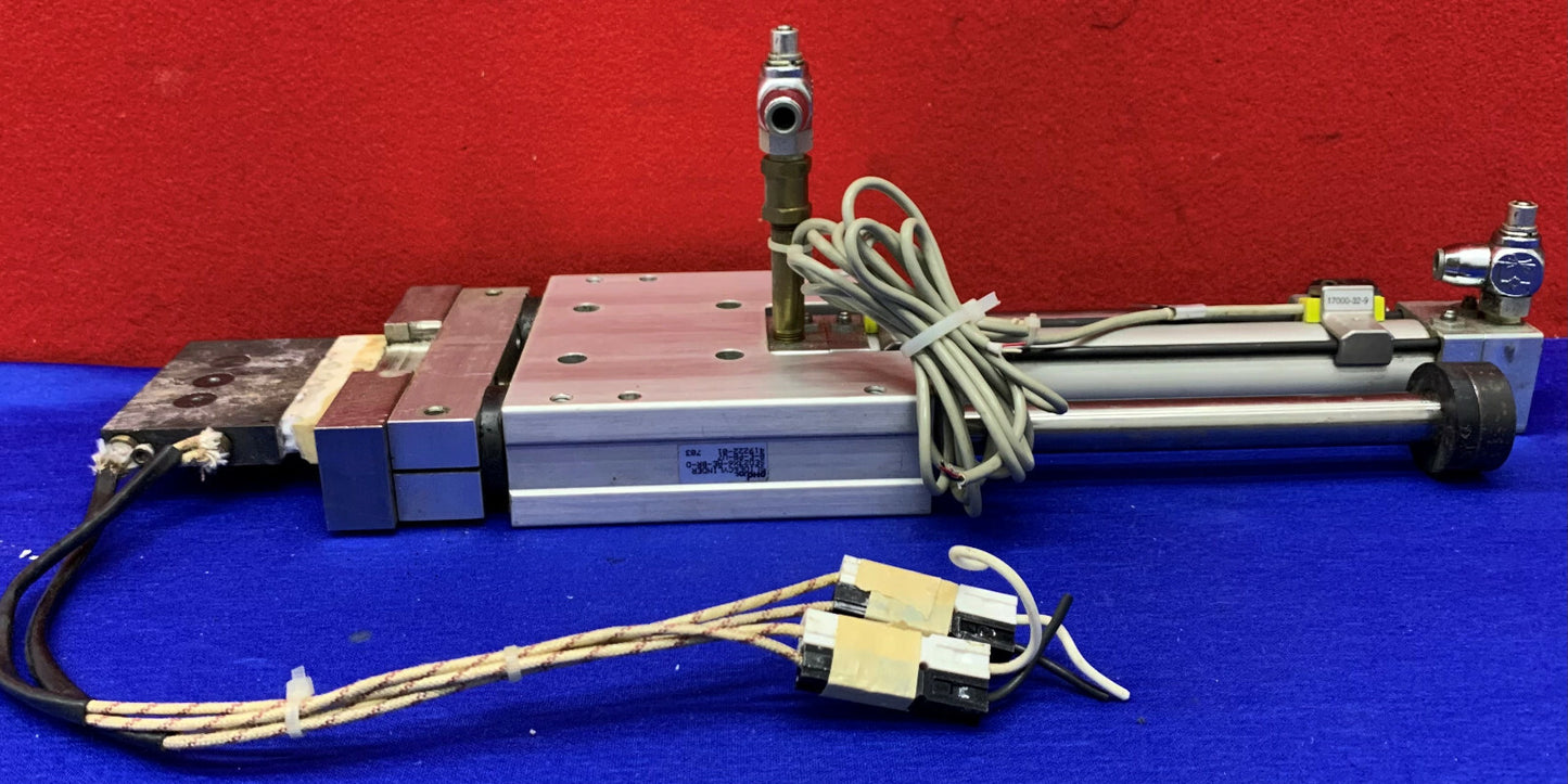 PHD SED23X6-AE-BR-DB-E-PB-U7 Slide Cylinder w/(2) 17503-1-06 & (2) 17000-32-9