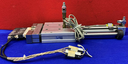 PHD SED23X6-AE-BR-DB-E-PB-U7 Slide Cylinder w/(2) 17503-1-06 & (2) 17000-32-9