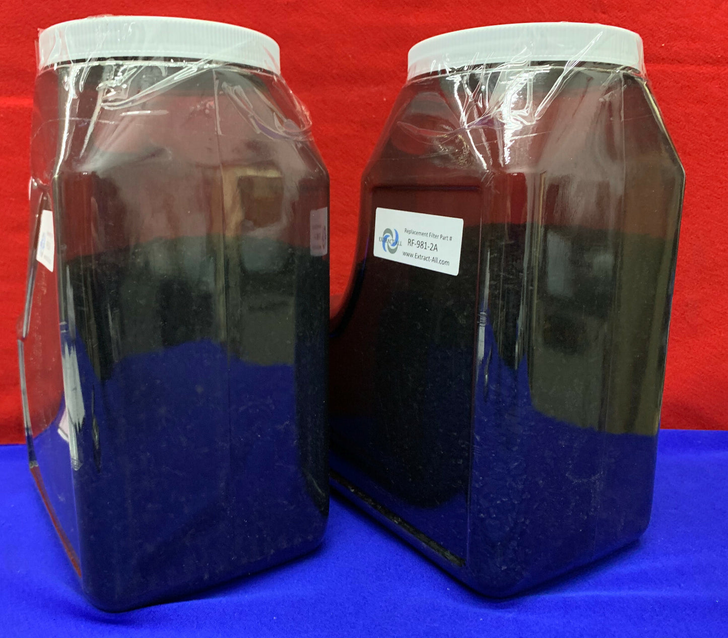 QTY 2 - EXTRACT-ALL RF-981-2A CARBONIO DI RICAMBIO PER TUTTI I MODULI RICARICABILI 981