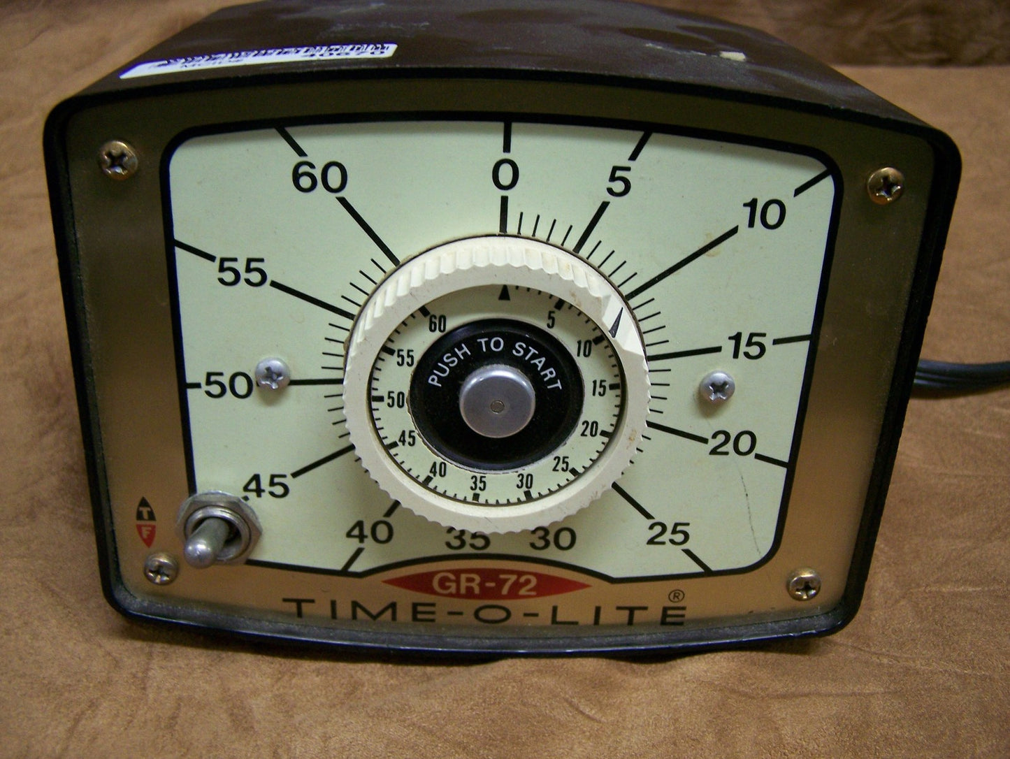 Timer industriale Corp Time-O-Lite Timer modello GR-72 120V 