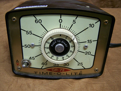Timer industriale Corp Time-O-Lite Timer modello GR-72 120V 