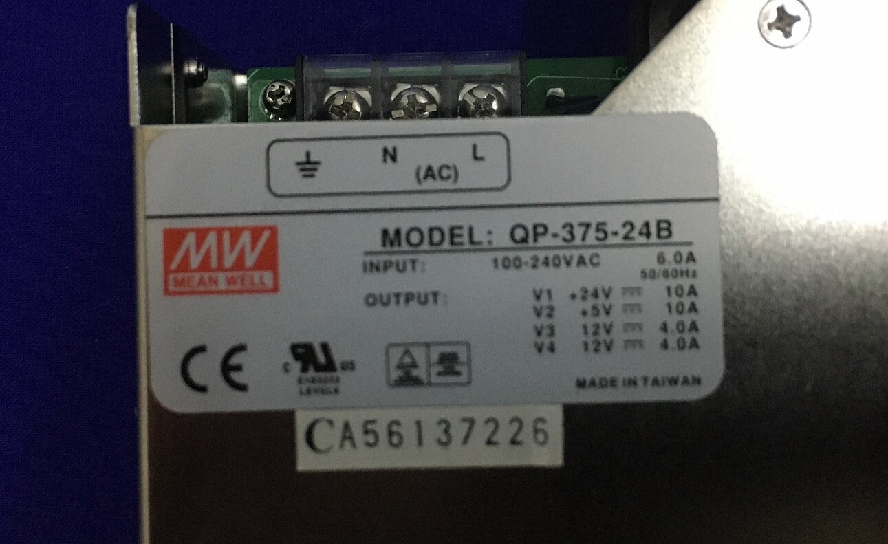 ALIMENTATION MW / MEANWELL / MEAN WELL QP-375-24B / QP37524B 