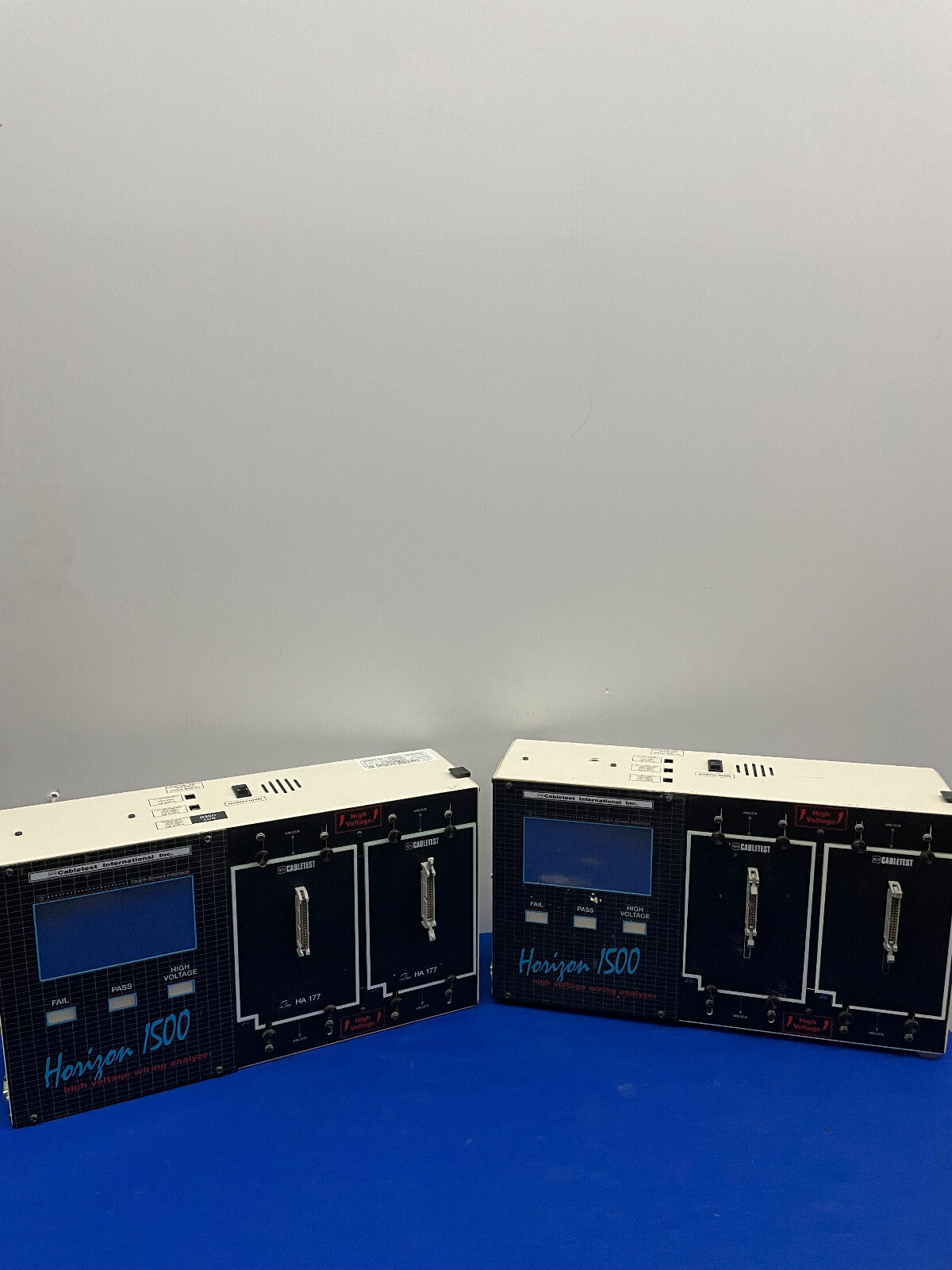 CABLETEST, H1500P-HV1, HORIZON 1500, HIGH VOLTAGE WIRING ANALYZER, 1 LOT OF 2