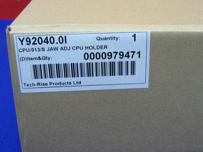 TECH-RISE PRODUCTS MODEL Y92040.01 CPU/013/S JAW ADJ CPU COMPUTER TOWER HOLDER