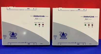 Lot of 2 AdderLink XLSliver CAT 5 EXTENDER ALSTX 5V DC