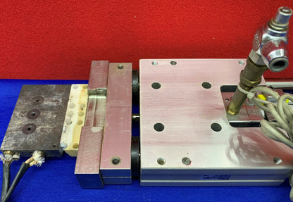 PHD SED23X6-AE-BR-DB-E-PB-U7 Slide Cylinder w/(2) 17503-1-06 & (2) 17000-32-9