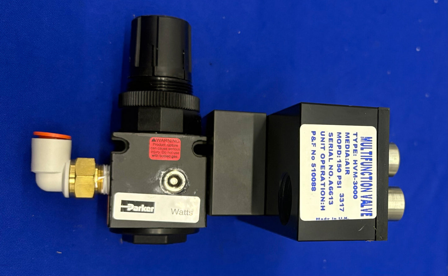 PEPPERL+FUCHS 3003-LPS TYPE Y OR Z MANIFOLD MULTIFUNCTION PURGE CONTROL VALVE