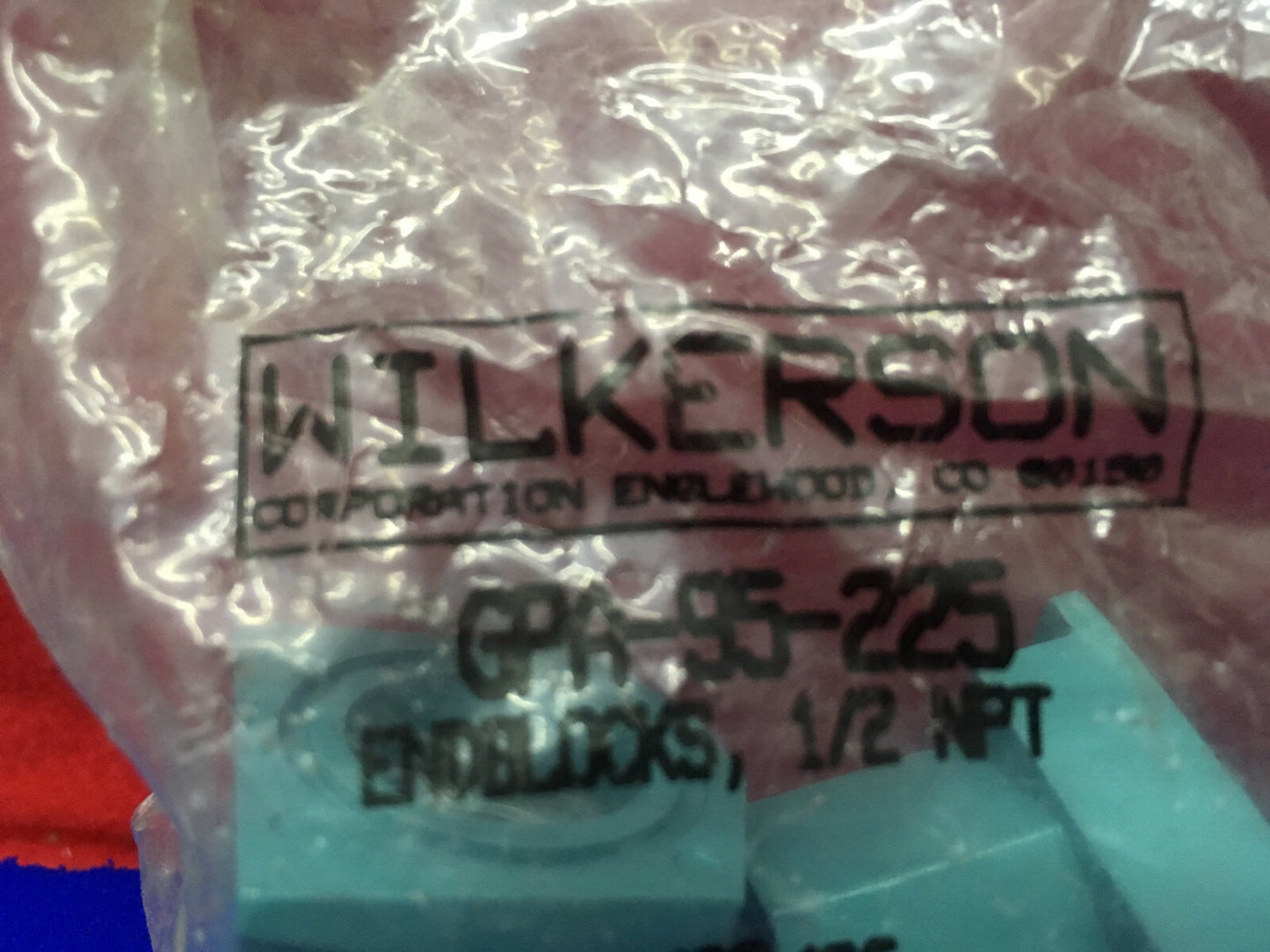 QTY 4 PACKAGES - WILKERSON GPA-95-225 MODULAR END BLOCK 1/2" NPT