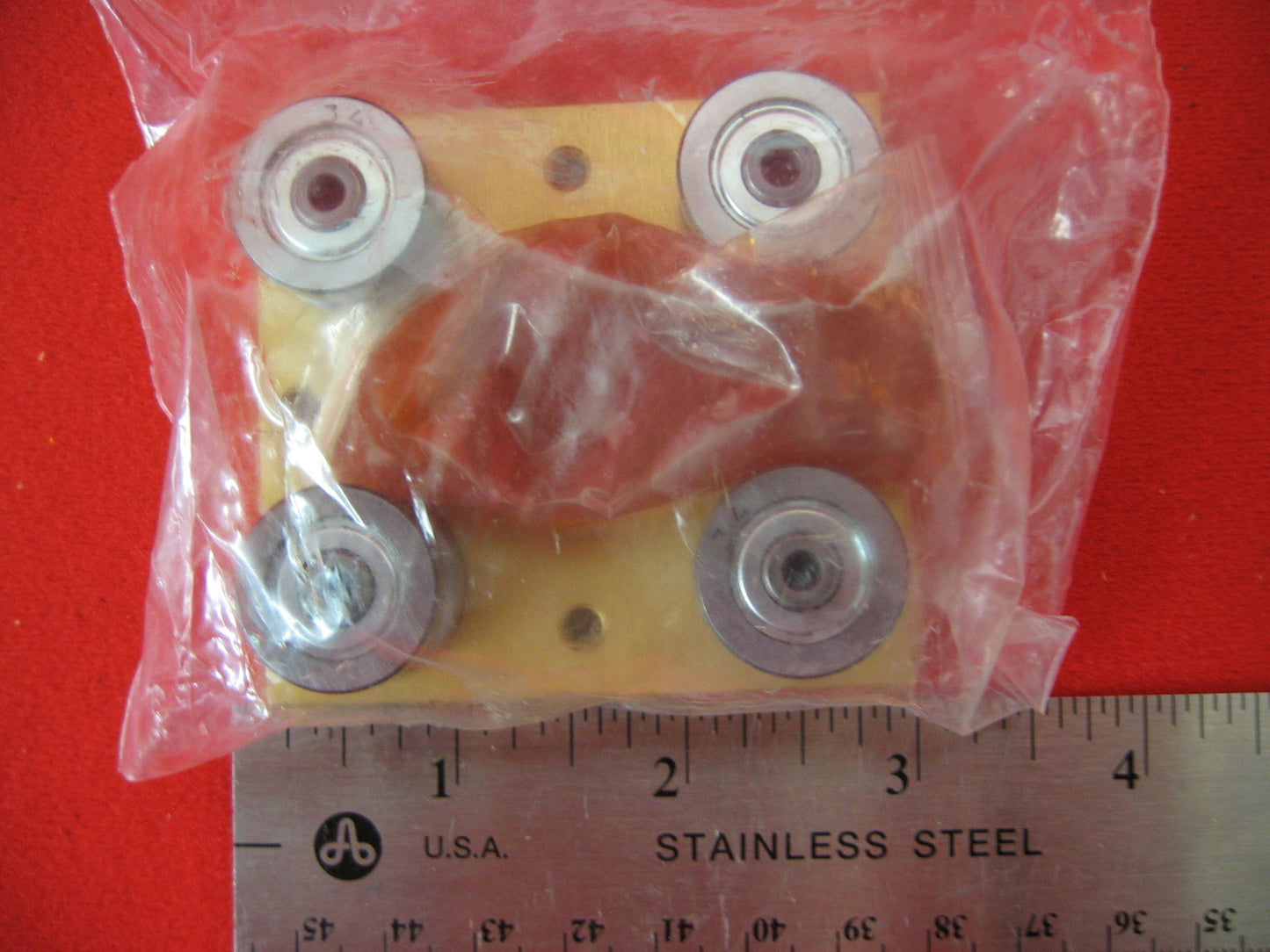 VINTAGE DAGE BALL BEARING ASSEMBLY PART OF GLIDE RAIL LUB INCLUDED NO PART NUMB