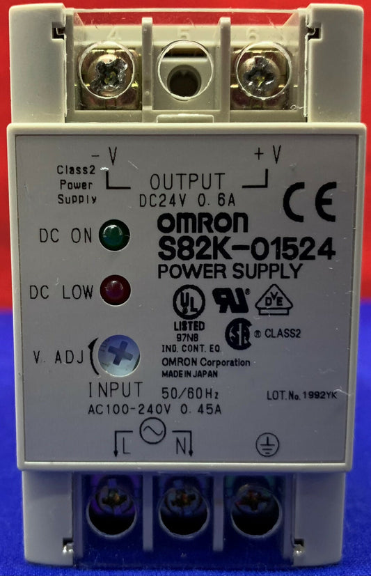 Omron Power Supply S82K-01524